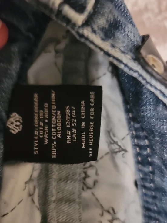 Men's Archaic 36 Boot Cut Jeans Flap Back Pockets - Picture 10 of 12